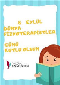 8 EYLÜL DÜNYA FİZYOTERPİSTLER GÜNÜ